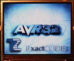 AVR32 LCD screen